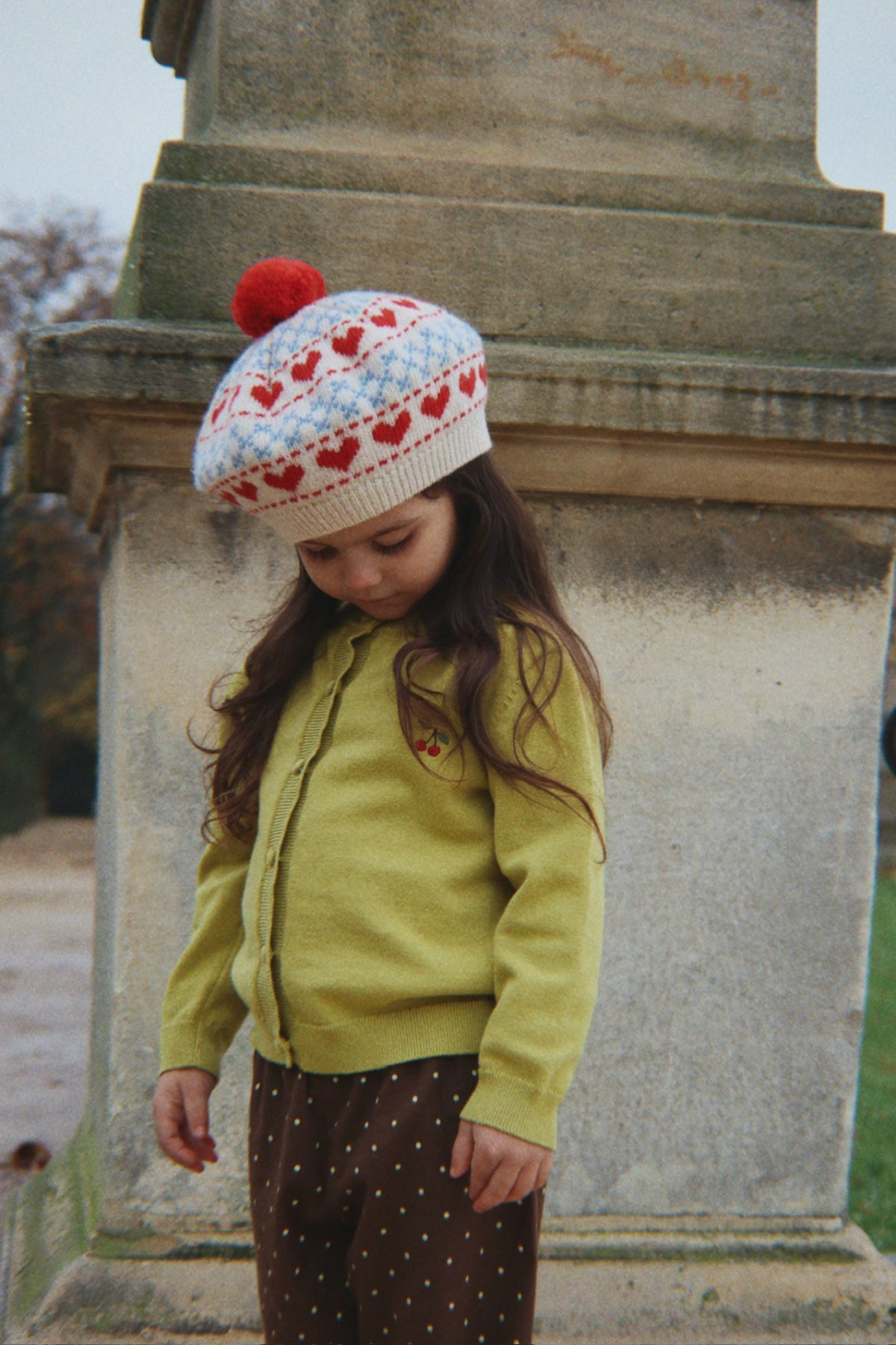 Alfe Pants in Cocoa Dot