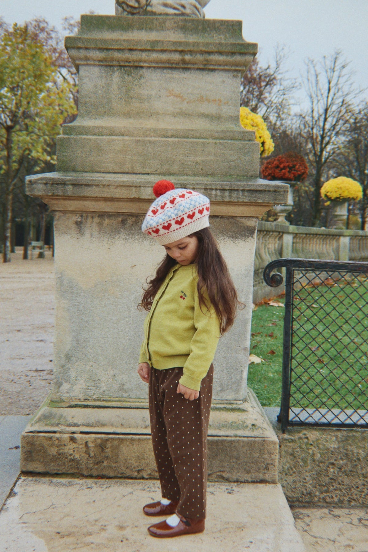 Alfe Pants in Cocoa Dot