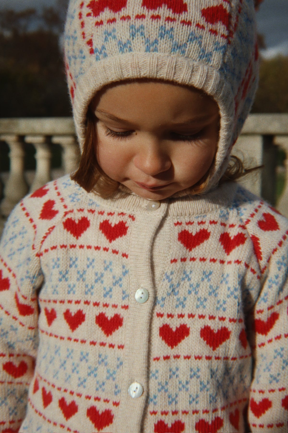 Belou Cardigan in Heart
