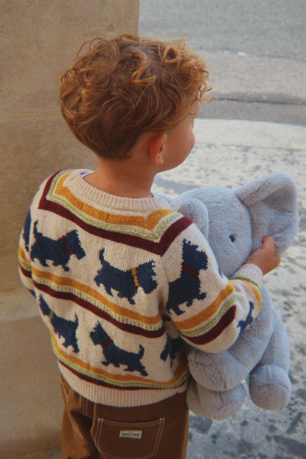 Belou Knit Sweater in Piccolo Scottie