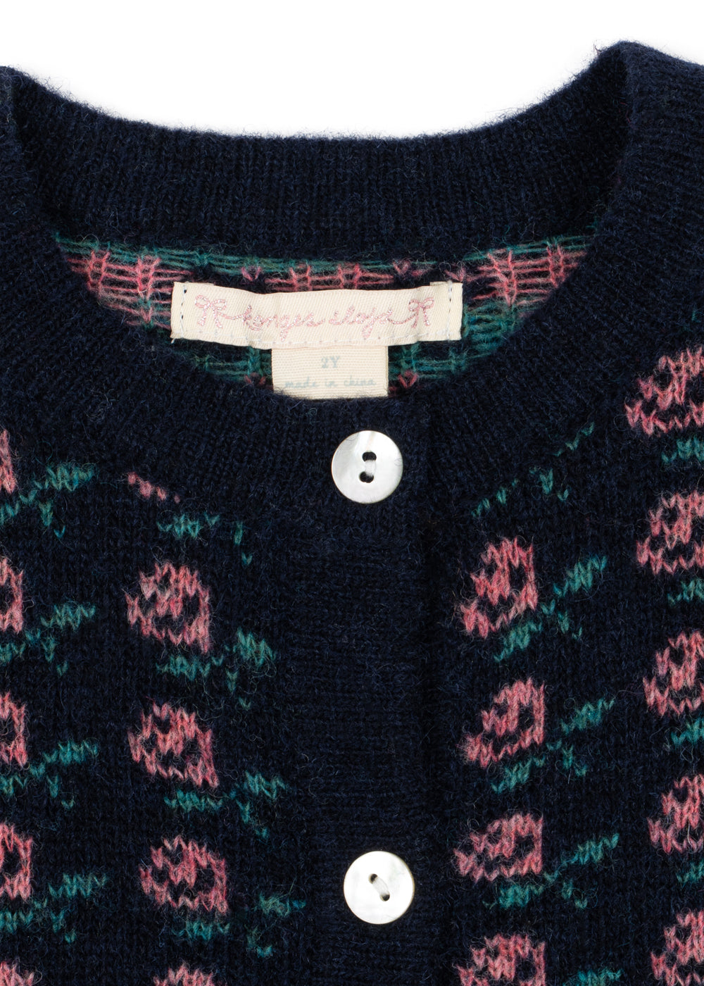 Belou Cardigan in Rose