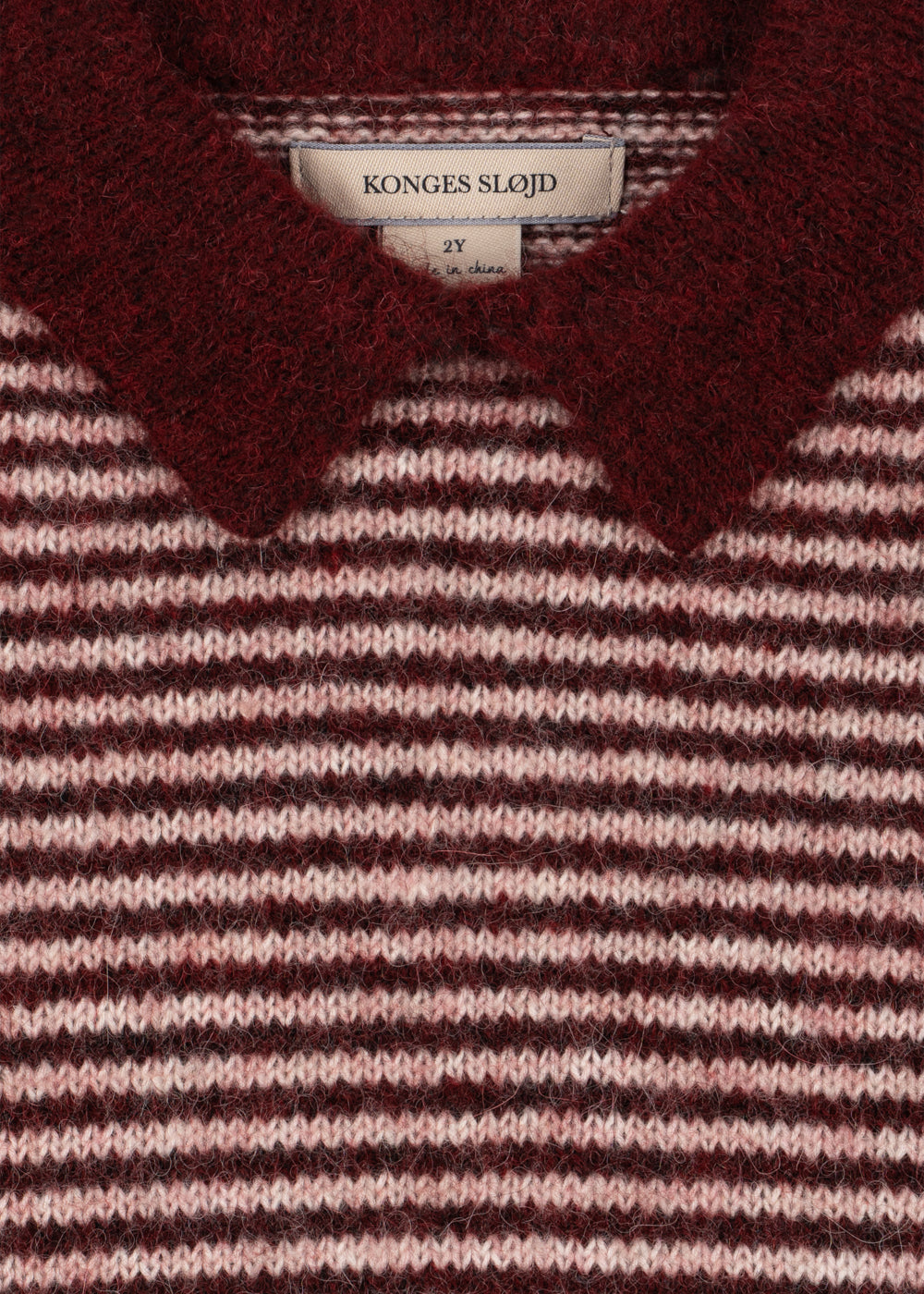 Pipo Polo in Mahogany Stripe
