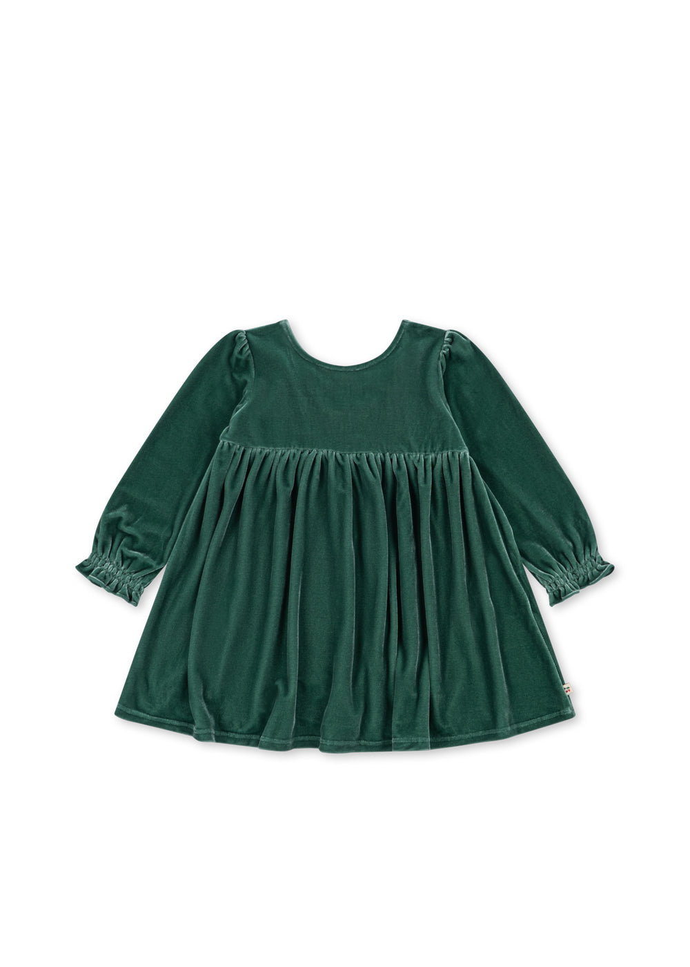 Gia Bow Dress in Fir