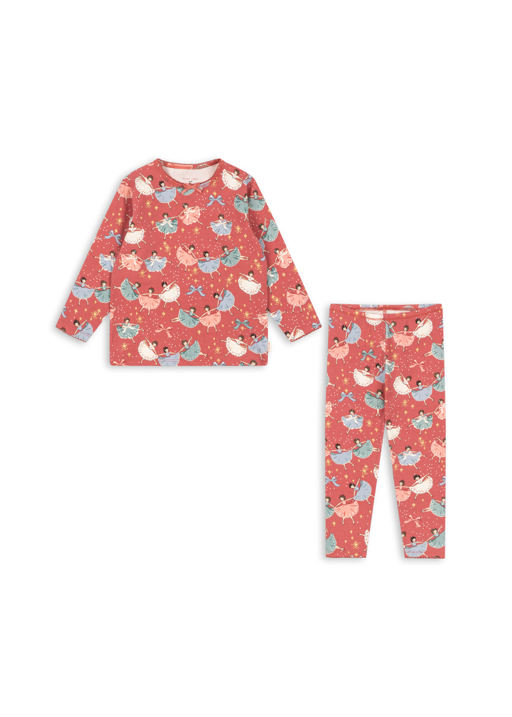 Basic Blouse & Pants Set – Bow Ballerina Blush