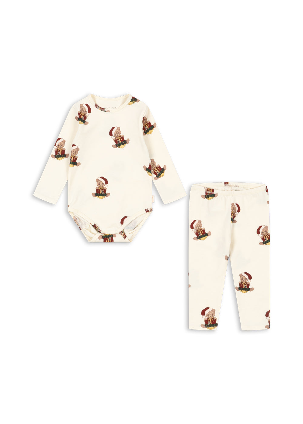 Basic Bodysuit & Pants Set – Teddy Bear