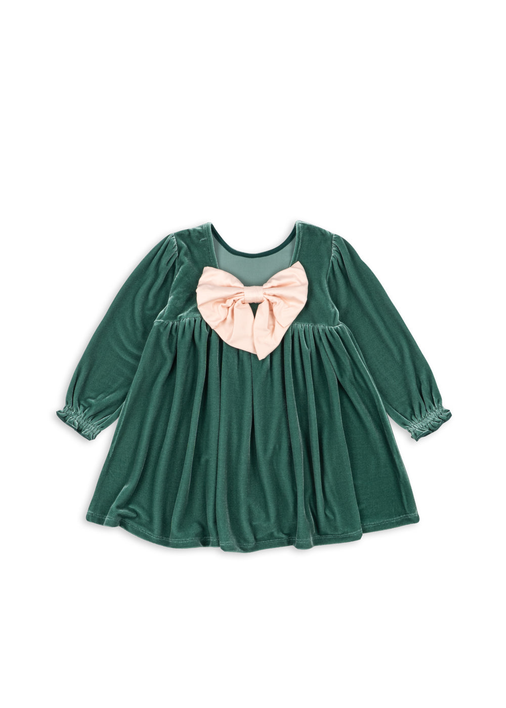 Konges Sløjd Gia Bow Dress in Fir