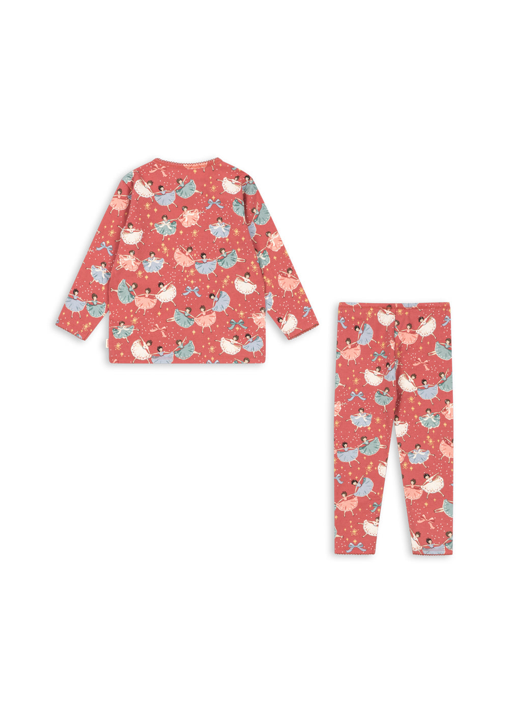 Basic Blouse & Pants Set – Bow Ballerina Blush