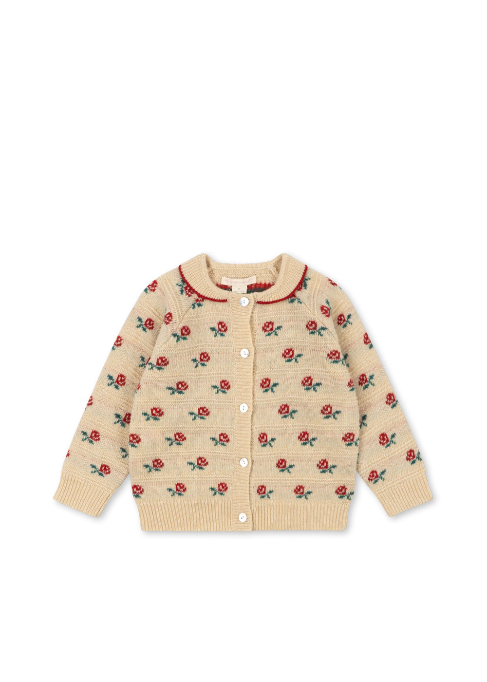 Konges Sløjd Belou Collar Cardigan in Rose