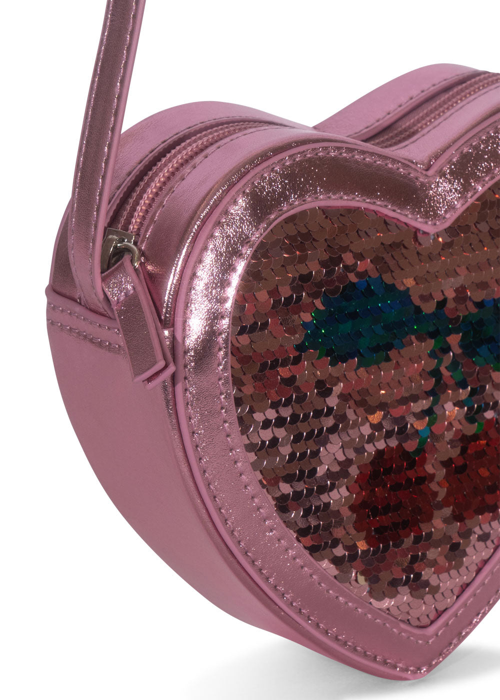 Tut Heart Sequin Bag
