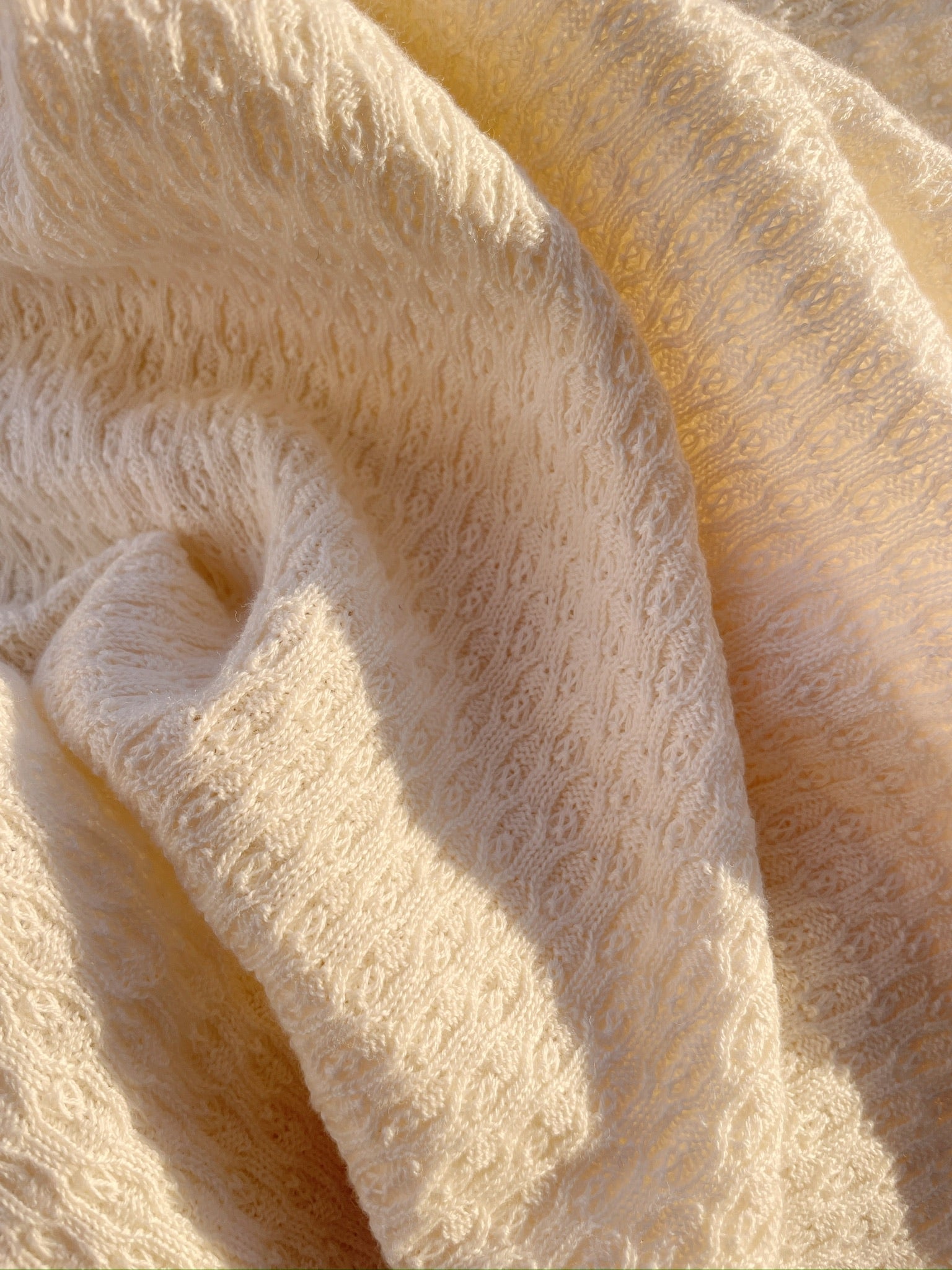 Venti Pointelle Blanket